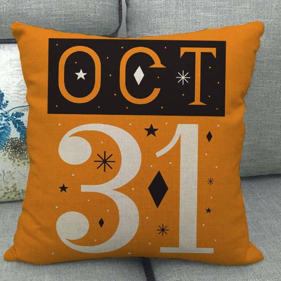 Other - Pillow Cover- NEW- Halloween Oct 31